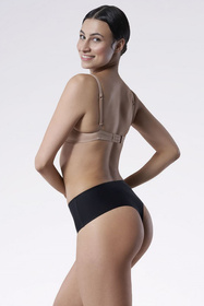 Majtki stringi Julimex String panty Maxi czarny