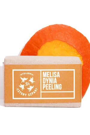 Mydlarnia Cztery Szpaki Mydło Melisa Dynia Peeling Do kąpieli mydło, naturalne