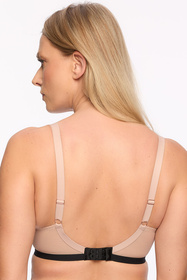 Biustonosz miękki Gaia 1287 Carina czarno-beżowy