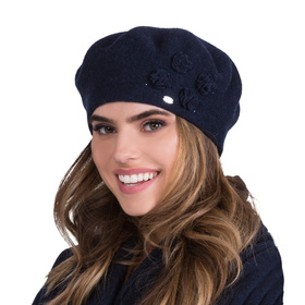 Kamea Ariel Nakrycie głowy beret, granat