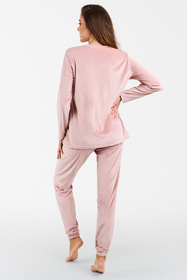 Dres homewear Italian Fashion Akara dł.r. dł.sp. pudrowy róż