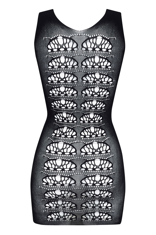 Beauty Night Paola BN6621 komplet koszulka i stringi z koronką black