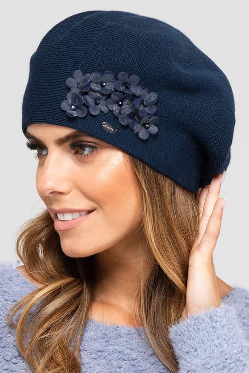 Kamea Arizona Nakrycie głowy beret, granat