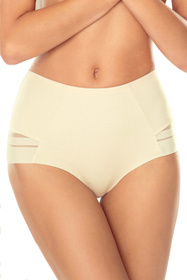 Lapinee 5037 Aya figi z wysokim stanem, bawełniane beż
