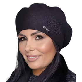Kamea Feba Nakrycie głowy beret, czarny