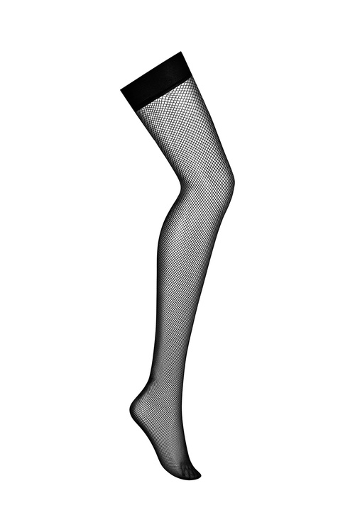 Wyrób pończoszniczy Obsessive S823 Stockings czarny