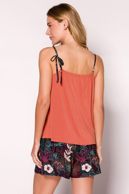 Babella Rio Nocna komplet top + szorty, print