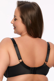 Biustonosz półusztywniany Gaia 1134M Keto Maxi czarny