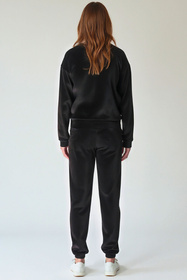 Komplet bluza+spodnie Vivisence 9202kmpl czarny