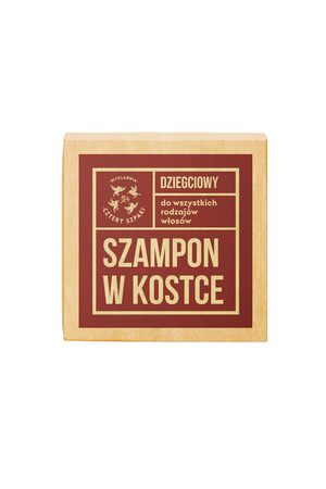Szampon do włosów Mydlarnia Cztery Szpaki Szampon w kostce Dziegciowy naturalny