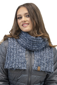 Komplet czapka+szalik Vivisence 7086Kmpl granatowy 