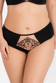 Majtki figi Gorsenia K102 Zoya czarny 