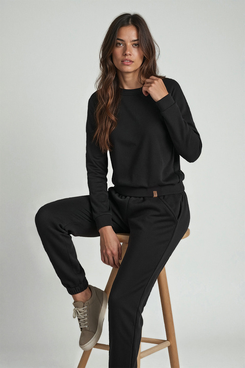 Komplet bluza+spodnie Vivisence 9204kmpl czarny