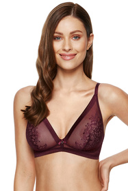 Gorteks Porto/B2 Biustonosz miękki, śliwkowy