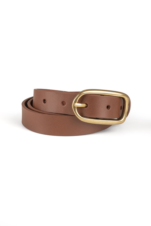Pasek skórzany Vivisence P0004 brown