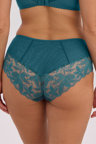 Gaia 1354P Melanie figi wysokie z koronką i tiulem zielony