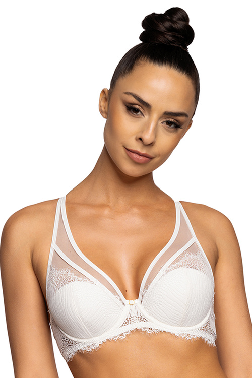 Biustonosz push-up Mat 3735/11/1 Liza mleko