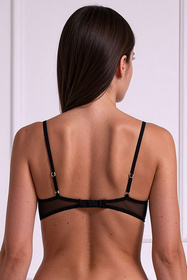 Komplet biustonosz + figi Passion Intimari set black