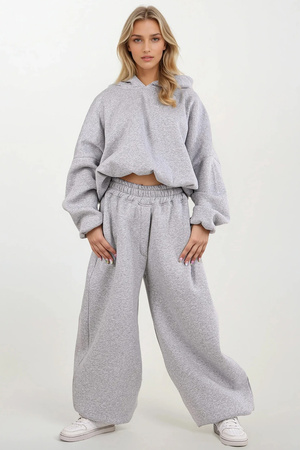 Komplet bluza+spodnie Dkaren DK-K-B27 szary