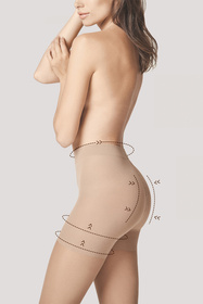 Fiore Total Slim 20 den M5206 Wyrób pończoszniczy rajstopy, light natural