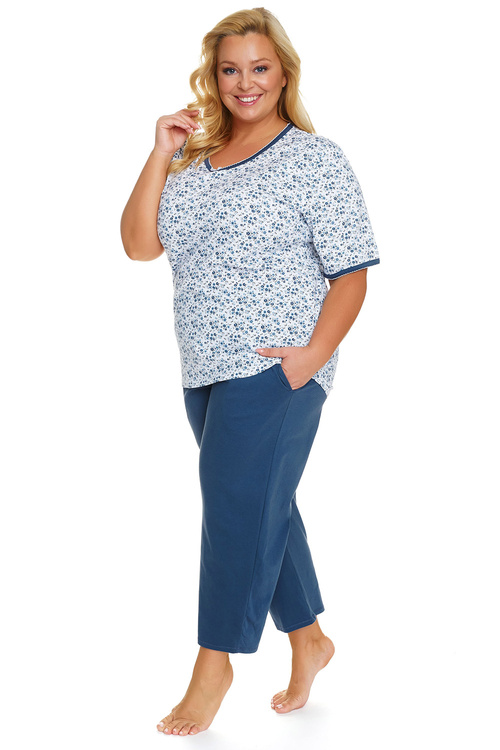 Piżama Doctor Nap PB.5290 navy bloom