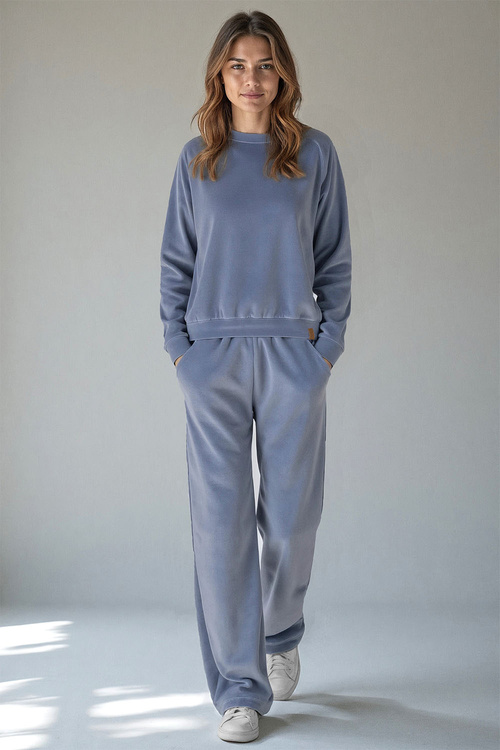 Komplet bluza+spodnie Vivisence 9206kmpl błękitny