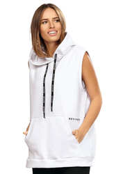 Reviver F5577 Bluza nierozpinana, biały
