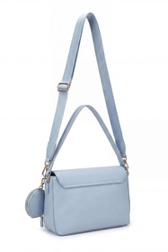 Vivisence T0024 torebka na ramię z odpinaną saszetką baby blue