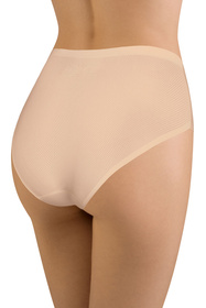 Vivisence 4013 3-pack Majtki wysokie figi, beżowy