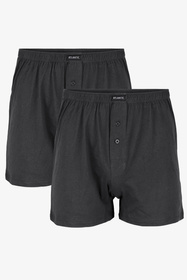 Atlantic 2BMB-003 bokserki męskie 2-pack luźny krój biały