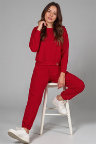 Spodnie dres Vivisence 9104 czerwony