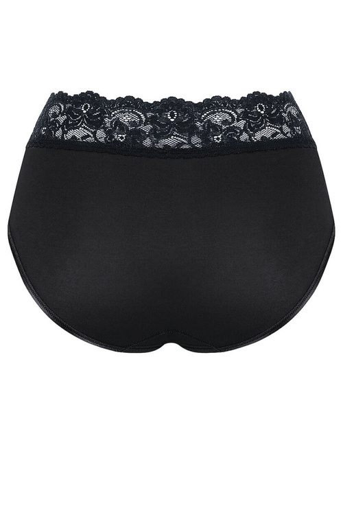 Sloggi 10031896 Romance Midi Majtki figi, 0004-black