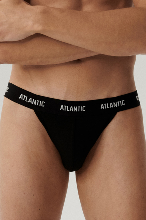 Atlantic 3BMP-1571 jockstrap 3 pack slipy otwarte biały