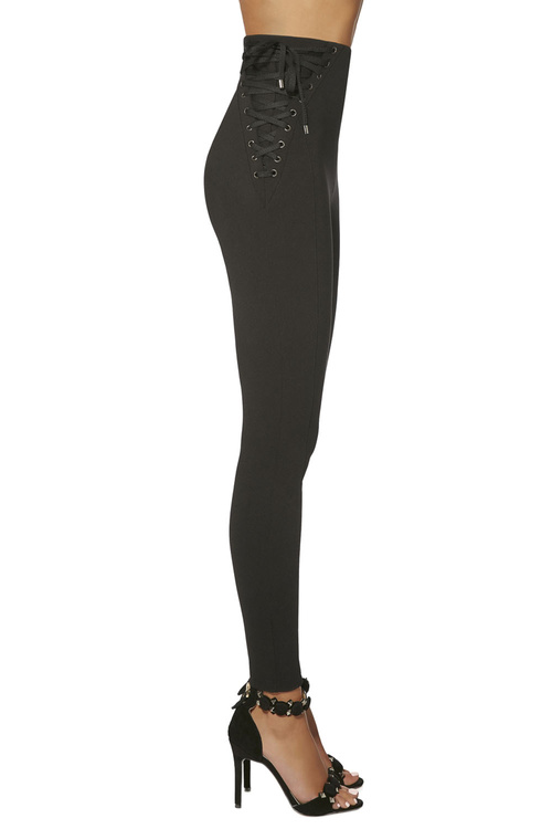 Bas Bleu Sansa Legginsy klasyczne, black