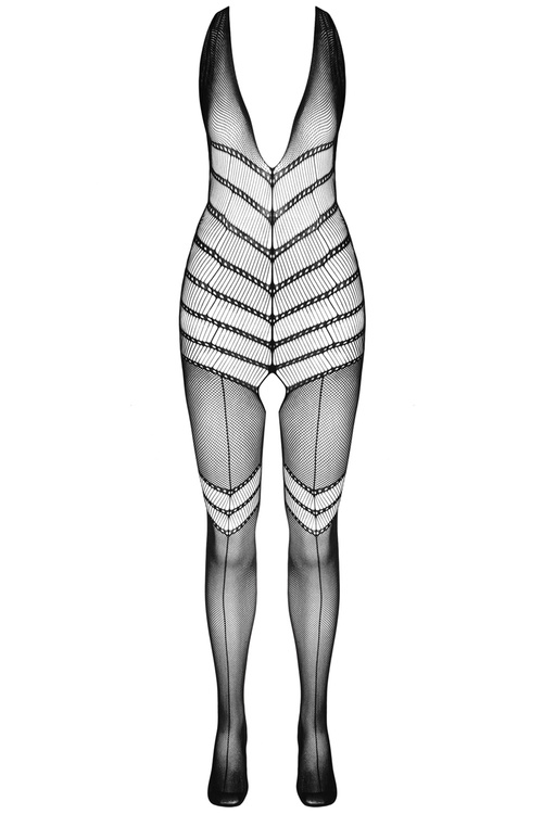 Body bodystocking Passion BS100 black