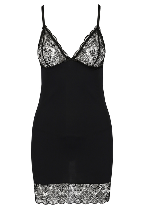 Nocna komplet koszulka + stringi Casmir Alina chemise black