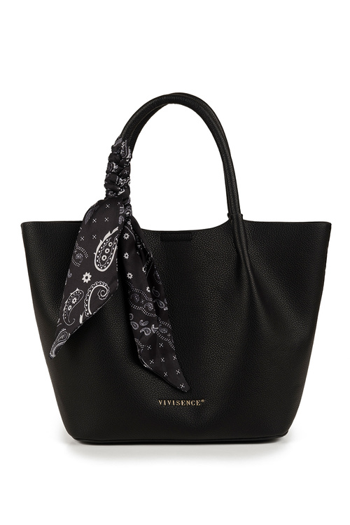 Vivisence T0019 torebka na ramię z zapięciem na magnes black
