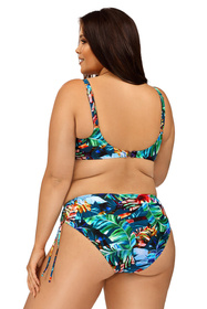 Lorin L3134/3 bikini z fiszbinami klasyczne figi wielokolorowy