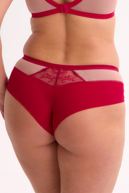 Brazyliany Gaia 1274B Frida czerwony-mokka