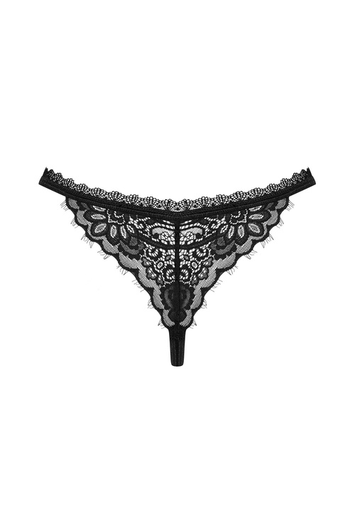 Majtki stringi Obsessive Maderris thong czarny