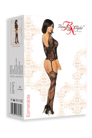 Body bodystocking Beauty Night Esmeralda BN6590 black