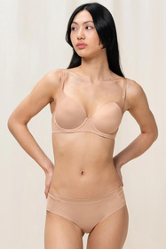 Biustonosz usztywniany Triumph 10194318 Body Make-up Soft Touch WP EX 00EP-neutral beige