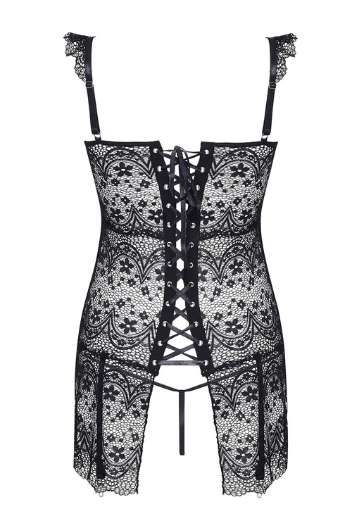 Gorset sexy Beauty Night Alena corset BN6682 black