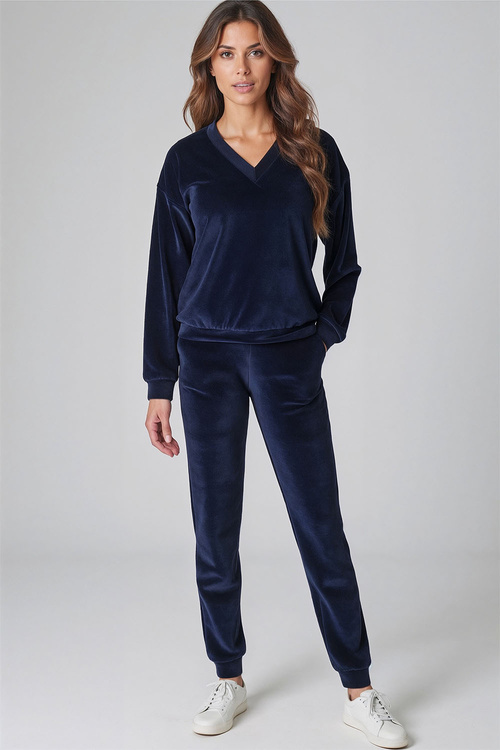 Bluza nierozpinana Vivisence 9002 granatowy