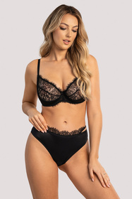 Biustonosz miękki Unikat Magot czarny