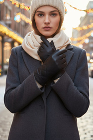 Vivisence 7210 rękawiczki z wełnianą podszewką