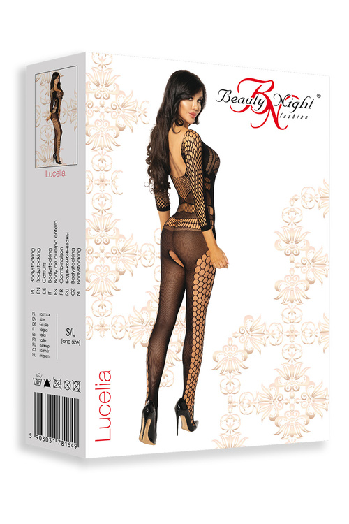 Body bodystocking Beauty Night Lucelia bodystocking BN6589 black