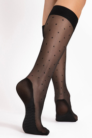 Podkolanówki Fiore Dots Massage 20 DEN M2106 black