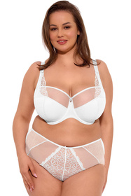 Biustonosz półusztywniany Gaia 1300M Maja Maxi biały 