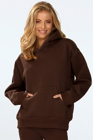 Komplet legginsy + bluza Dkaren Oseye-Kpl czekolada